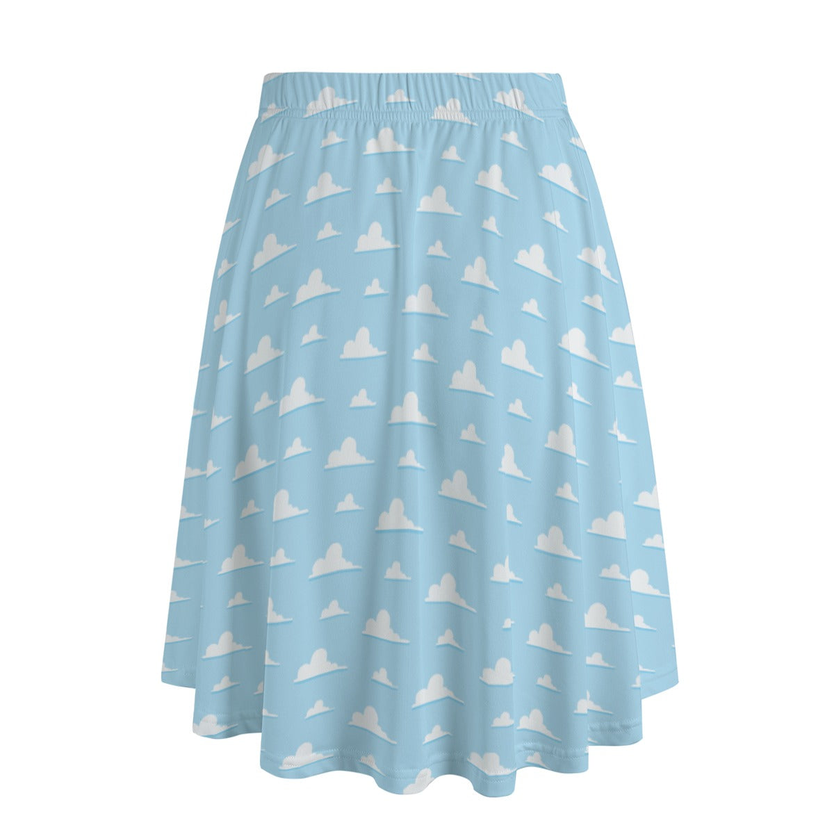 Andy’s Room Clouds - Women’s Pocket Midi Skirt