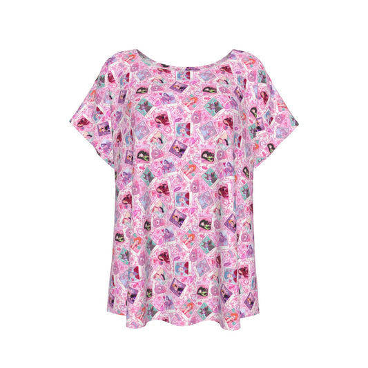 Poisoned Heart Villaintine - Women’s Relaxed Fit Scoop Tee
