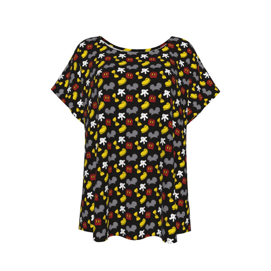 Classic Mouse Style - Women’s Relaxed Fit Scoop Tee