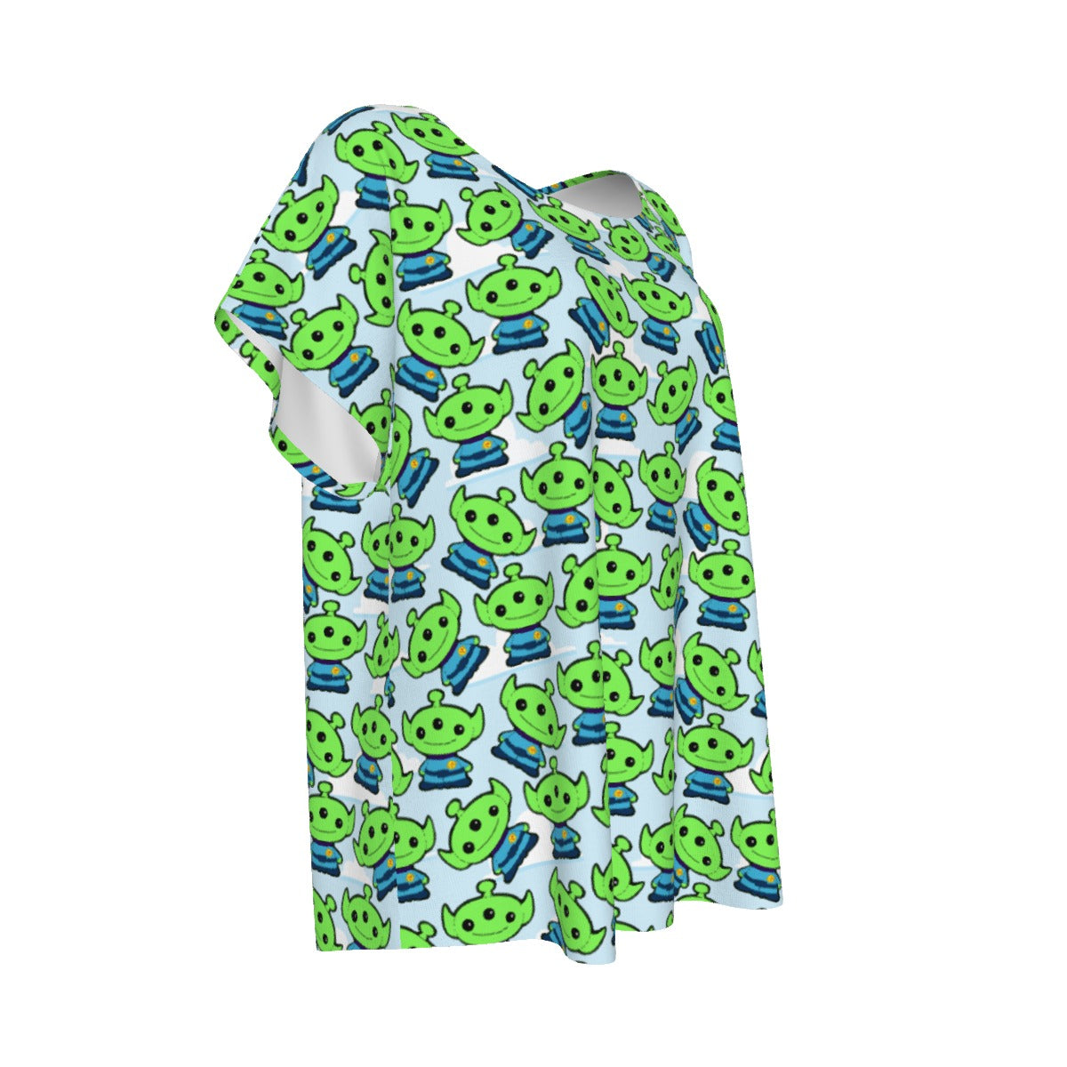 Little Green Space Aliens - Women’s Relaxed Fit Scoop Tee