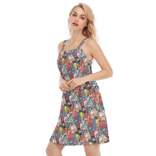 Undersea Crew Sketch - Women’s Adjustable Sundress