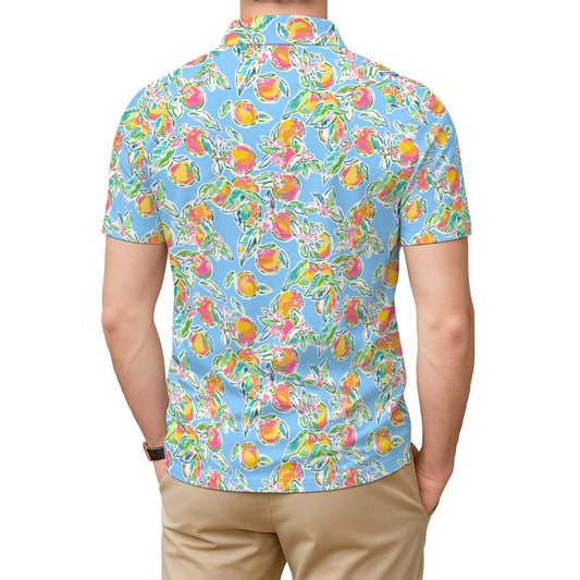 Peachy Keen - Men's Polo Shirt