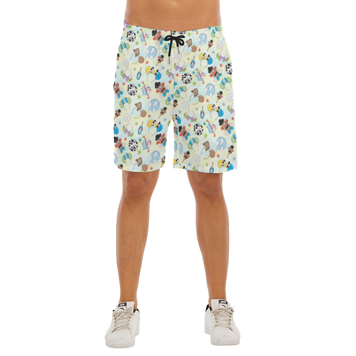 Playful Toy Style Icons - Men’s Pocket Beach Shorts