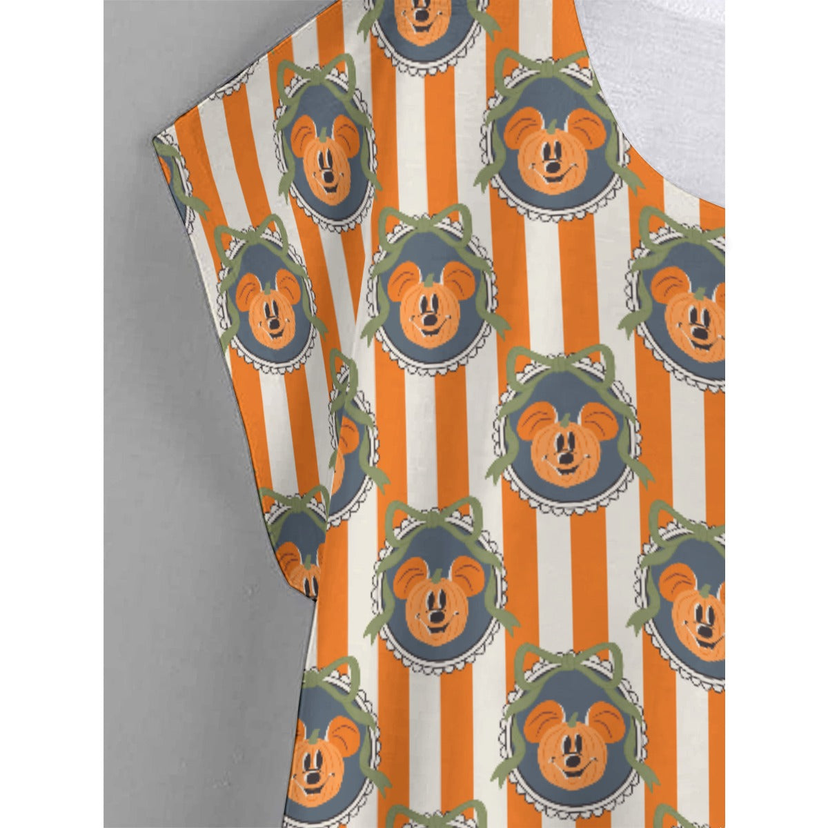 Pumpkin Cameo Stripes - Women’s Relaxed Fit Scoop Tee