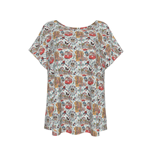 Revamped DCA - Women’s Relaxed Fit Scoop Tee
