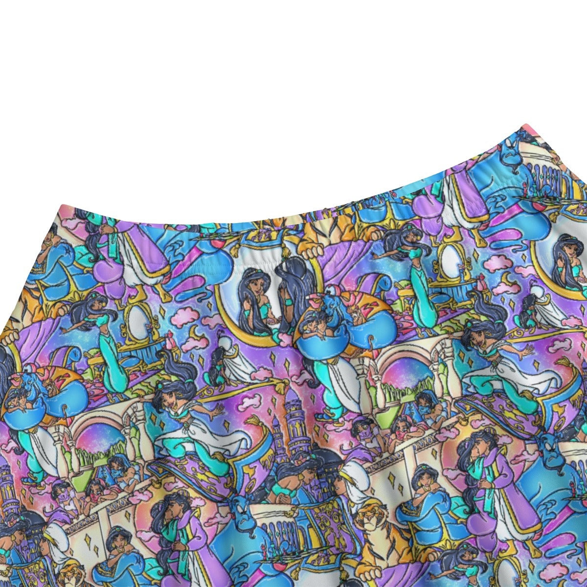 Magic Carpet Storybook Scenes - Women's Pocket Skater Skirt