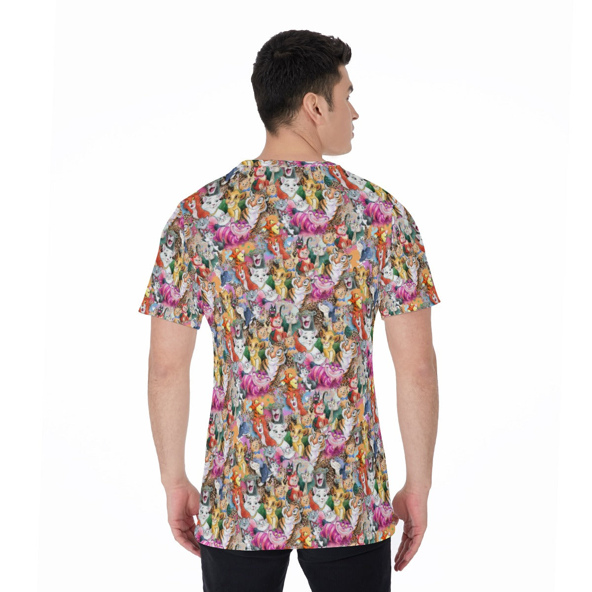 Whimsical Storybook Cats - Men's Short Sleeve T-Shirt