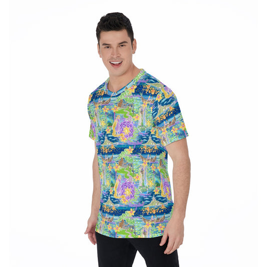 Lantern Festival Glow - Men's Short Sleeve T-Shirt