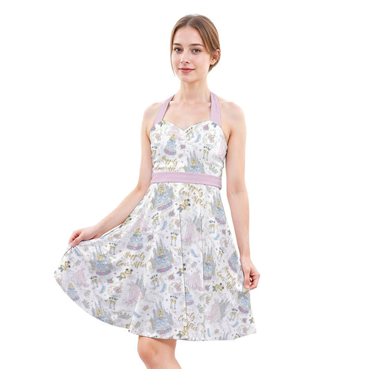 Happily Ever After Weddings - Women's Halter Vintage Pocket Dress