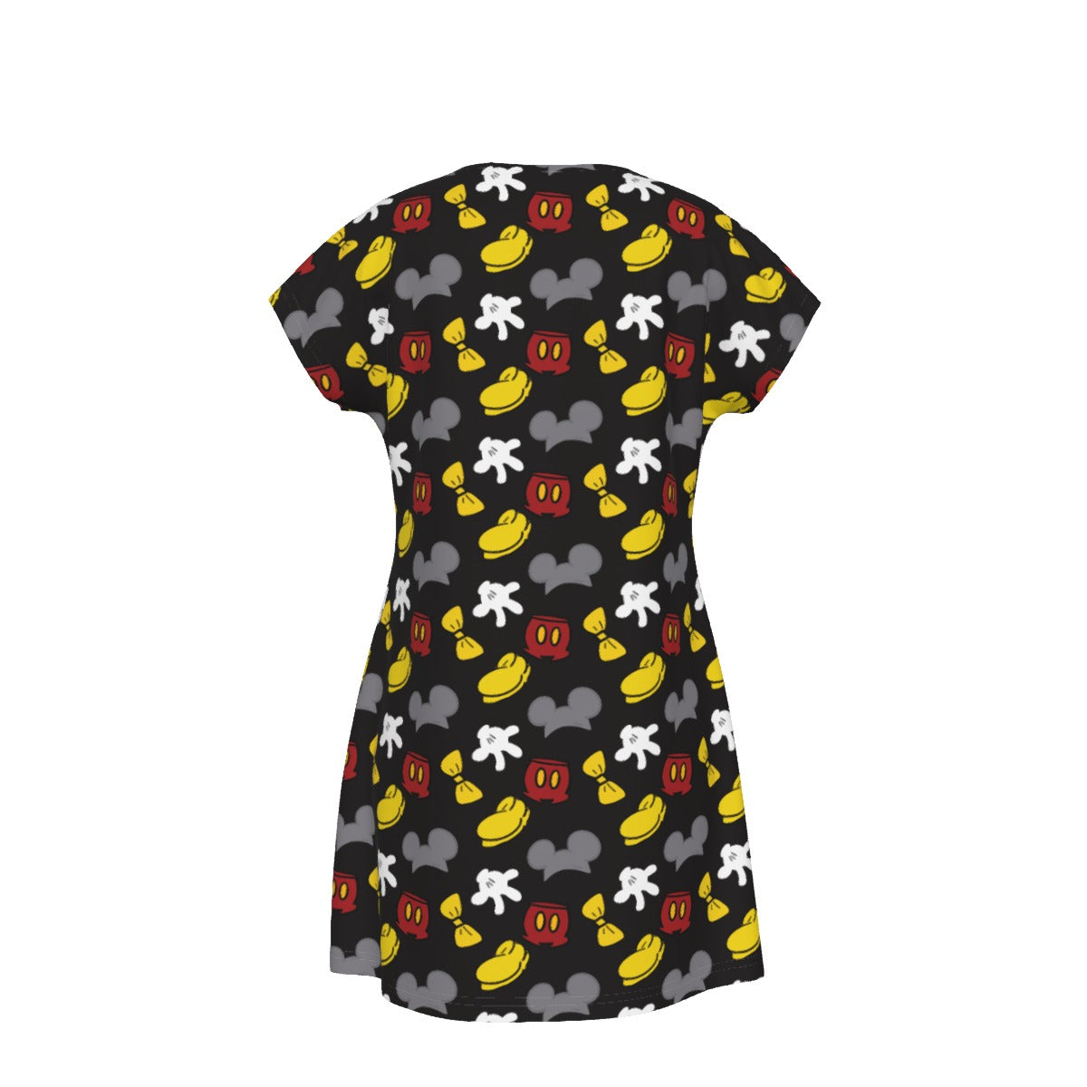 Classic Mouse Style - Women's T-Shirt Dress
