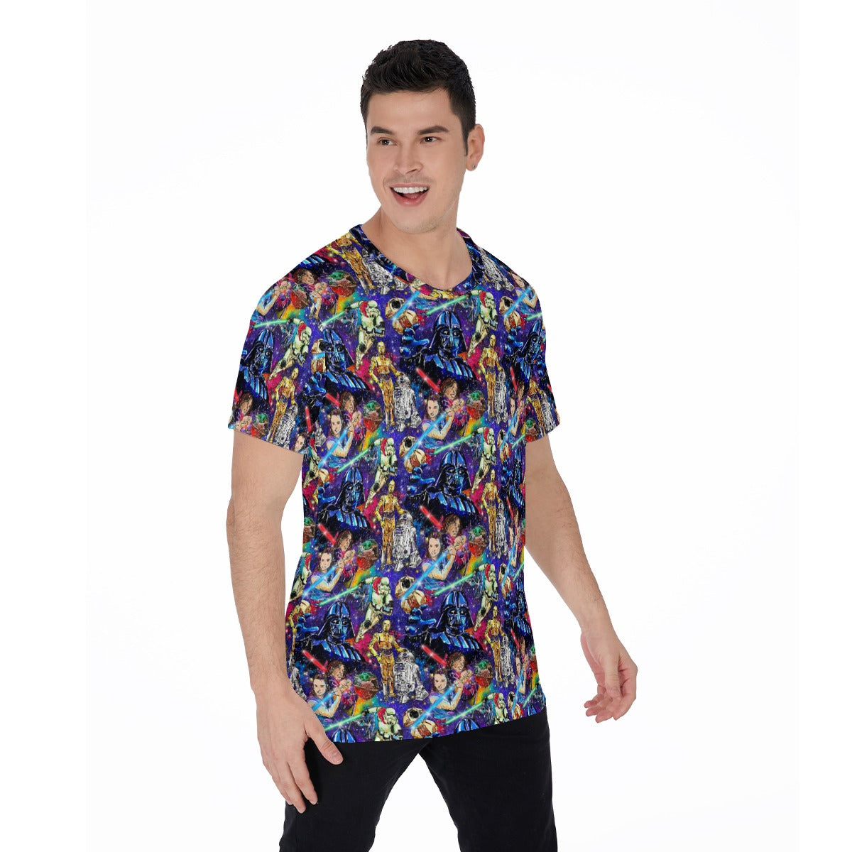 Galaxy Saga - Men's Short Sleeve T-Shirt