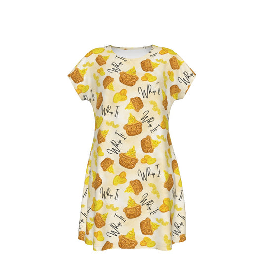 Pineapple Whip It! - Women's T-Shirt Dress