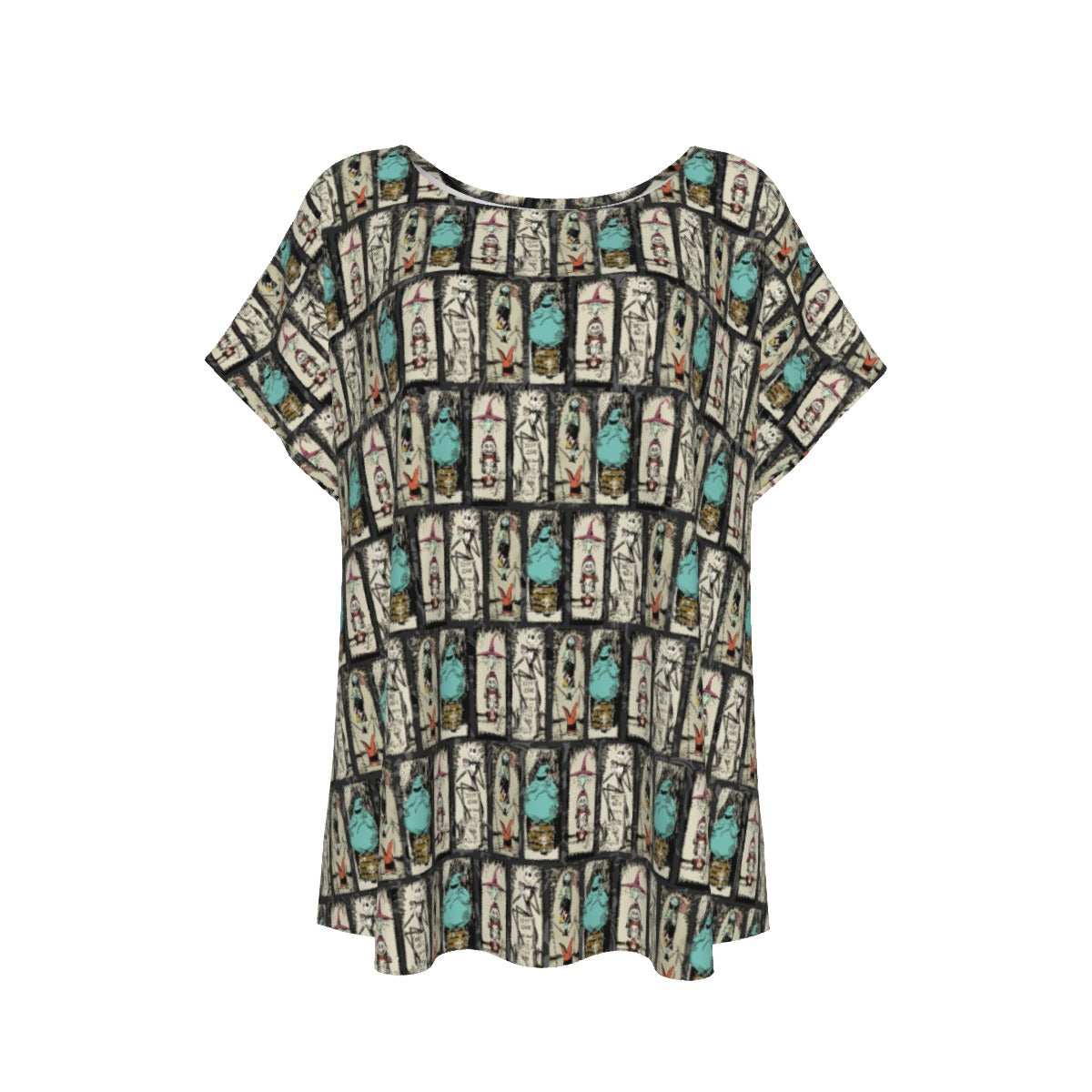 Stretching Haunted Nightmare - Women’s Relaxed Fit Scoop Tee