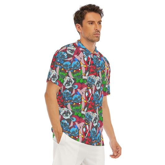 Superhero Stitch - Heroes Assembled - Men's Polo Shirt