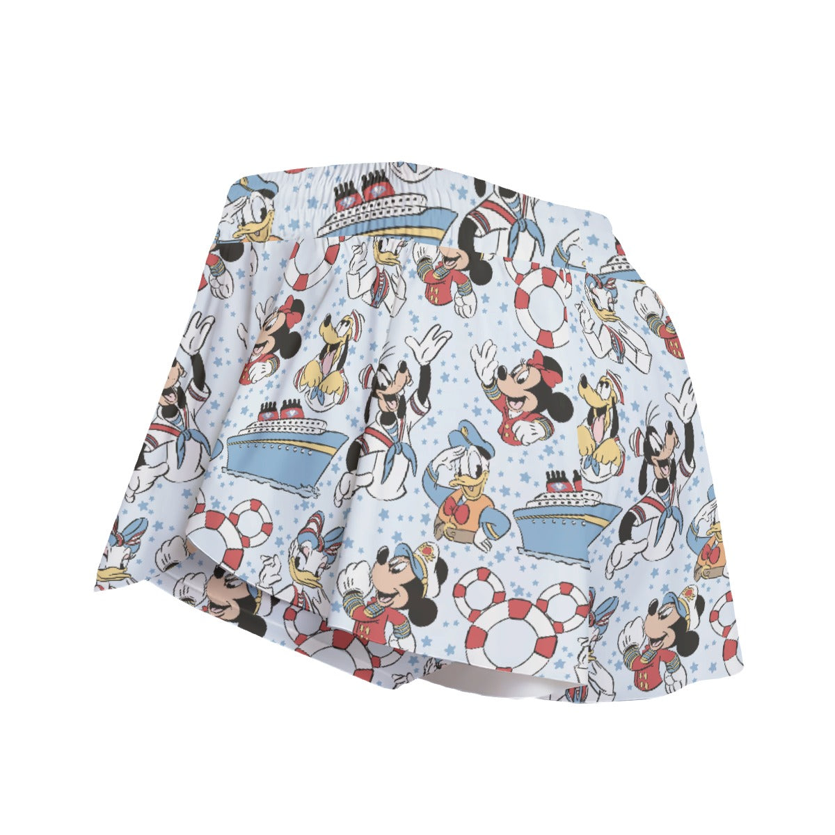 Sailor Cruise Stars - Women's Flowy Pocket Shorts
