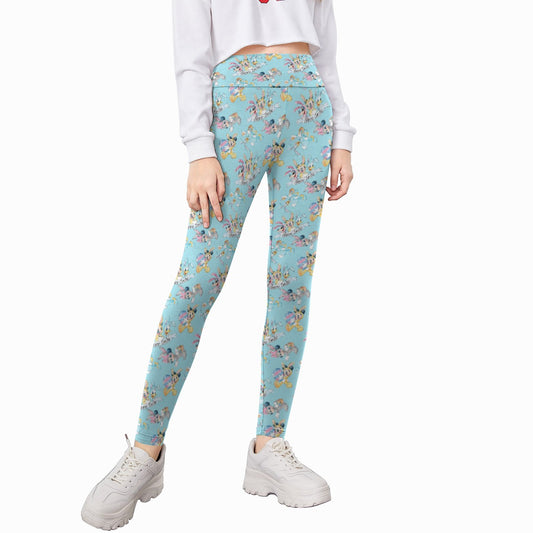 Spring Bunny Costume Crew - Kid's Leggings