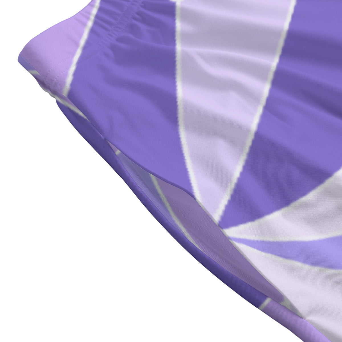 Geometric Purple Wall - Women’s Pocket Midi Skirt