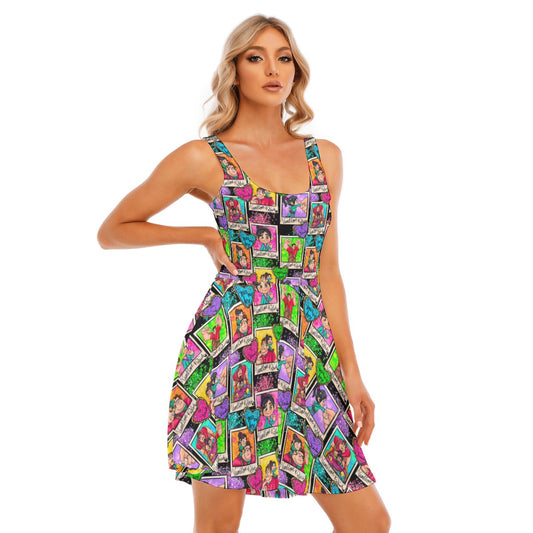 You're My Hero - Women's Sleeveless Pocket Skater Dress