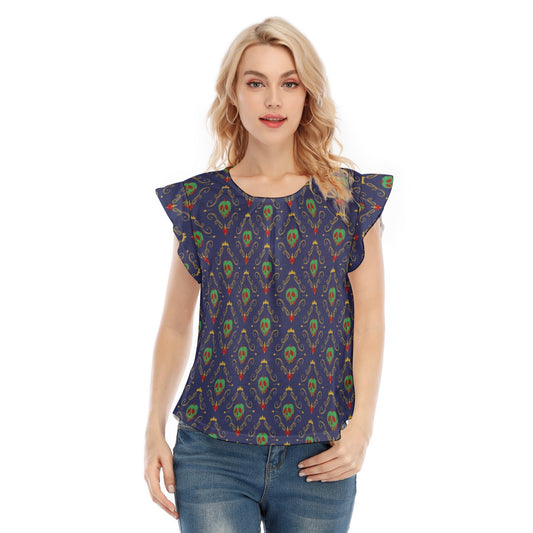 Poison Apple - Women’s Flutter Sleeve Top
