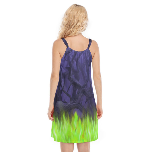 Enchanted Thorn Forest - Women’s Adjustable Sundress