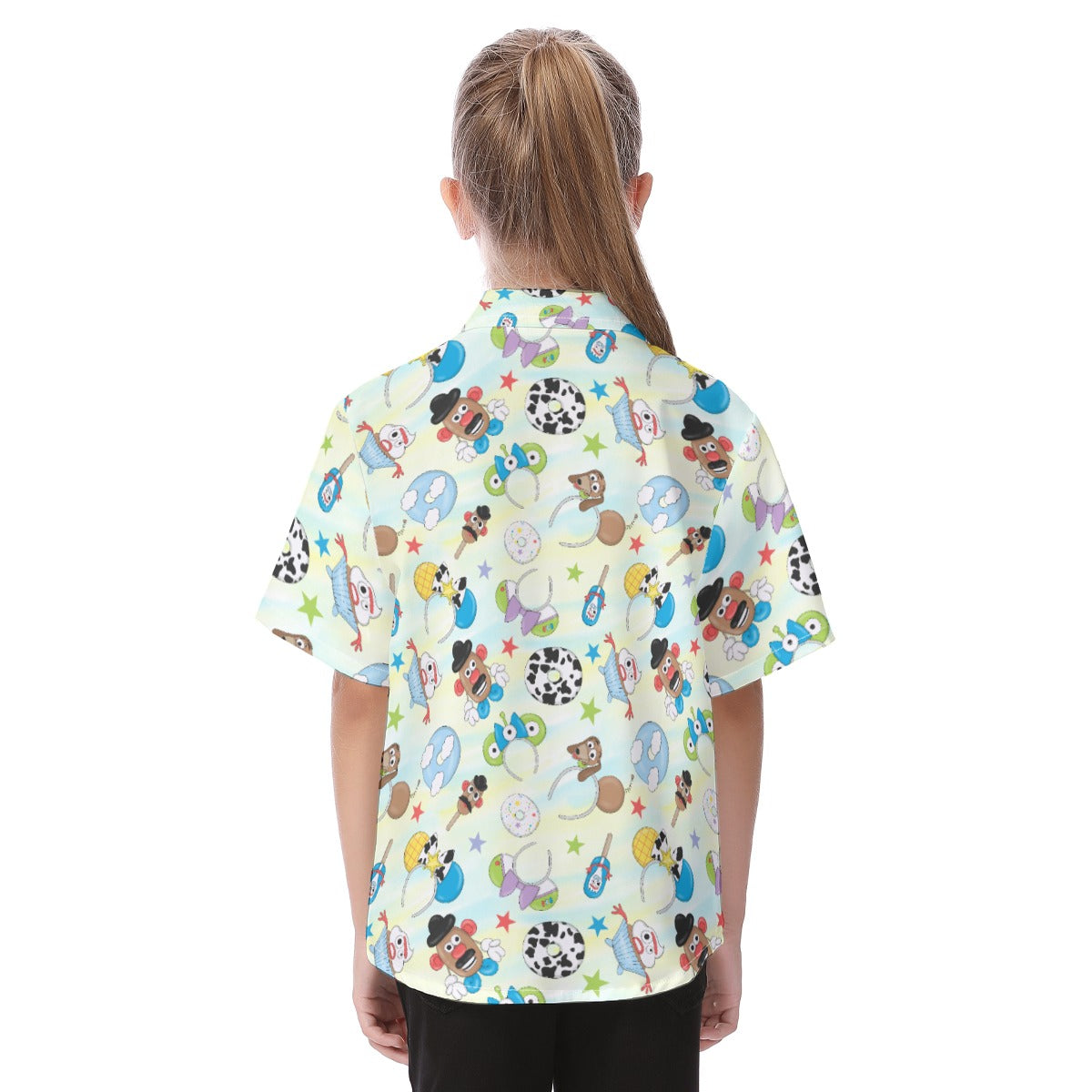 Playful Toy Style Icons - Kid's Hawaiian Button Up Shirt