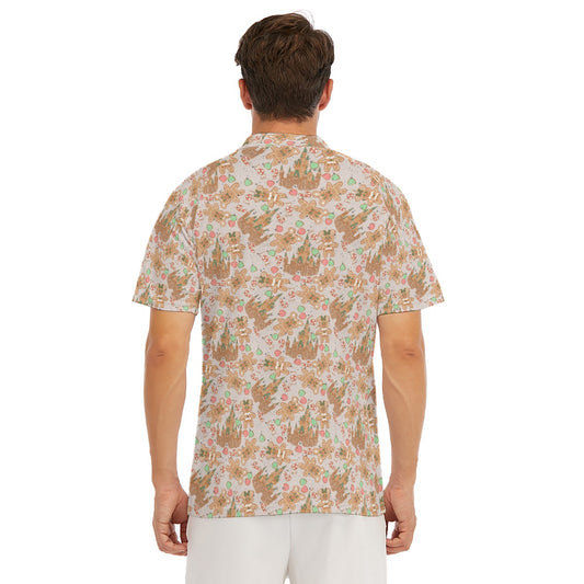 Festive Gingerbread Treats - Men's Polo Shirt