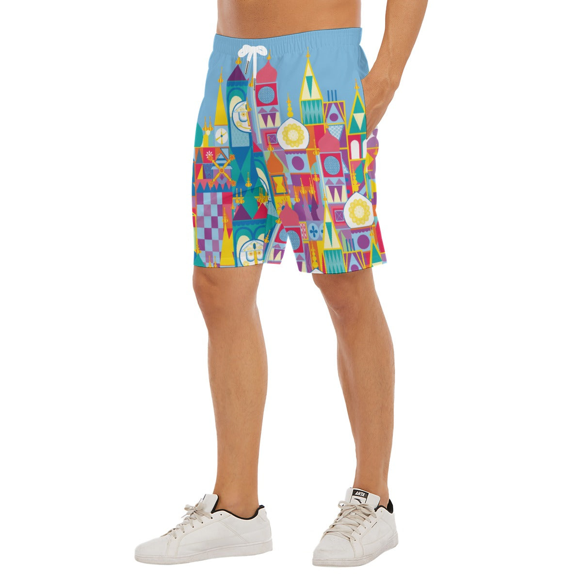 Its A Small World Disney Parks Inspired - Men’s Pocket Beach Shorts