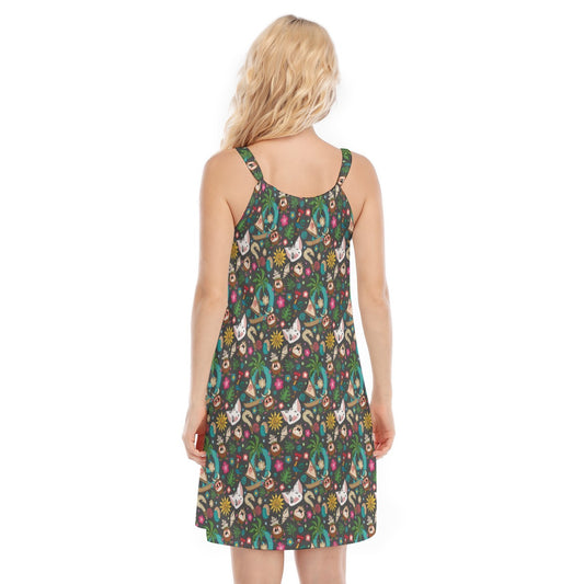 Polynesian Princess Icons - Women’s Adjustable Sundress