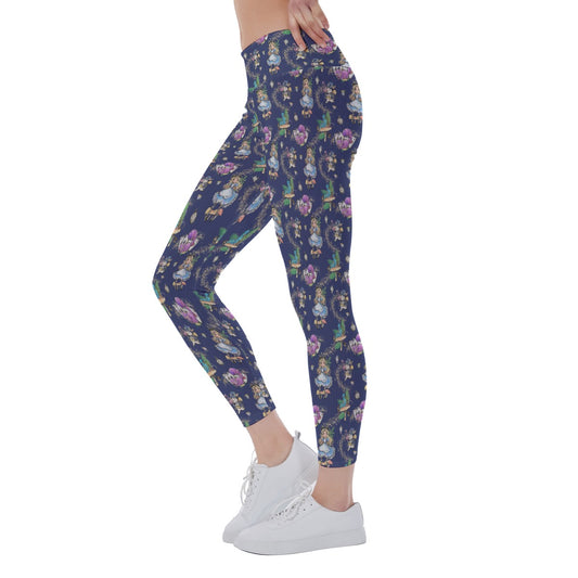 Whimsical Enchanted Forest - Women's Yoga Leggings