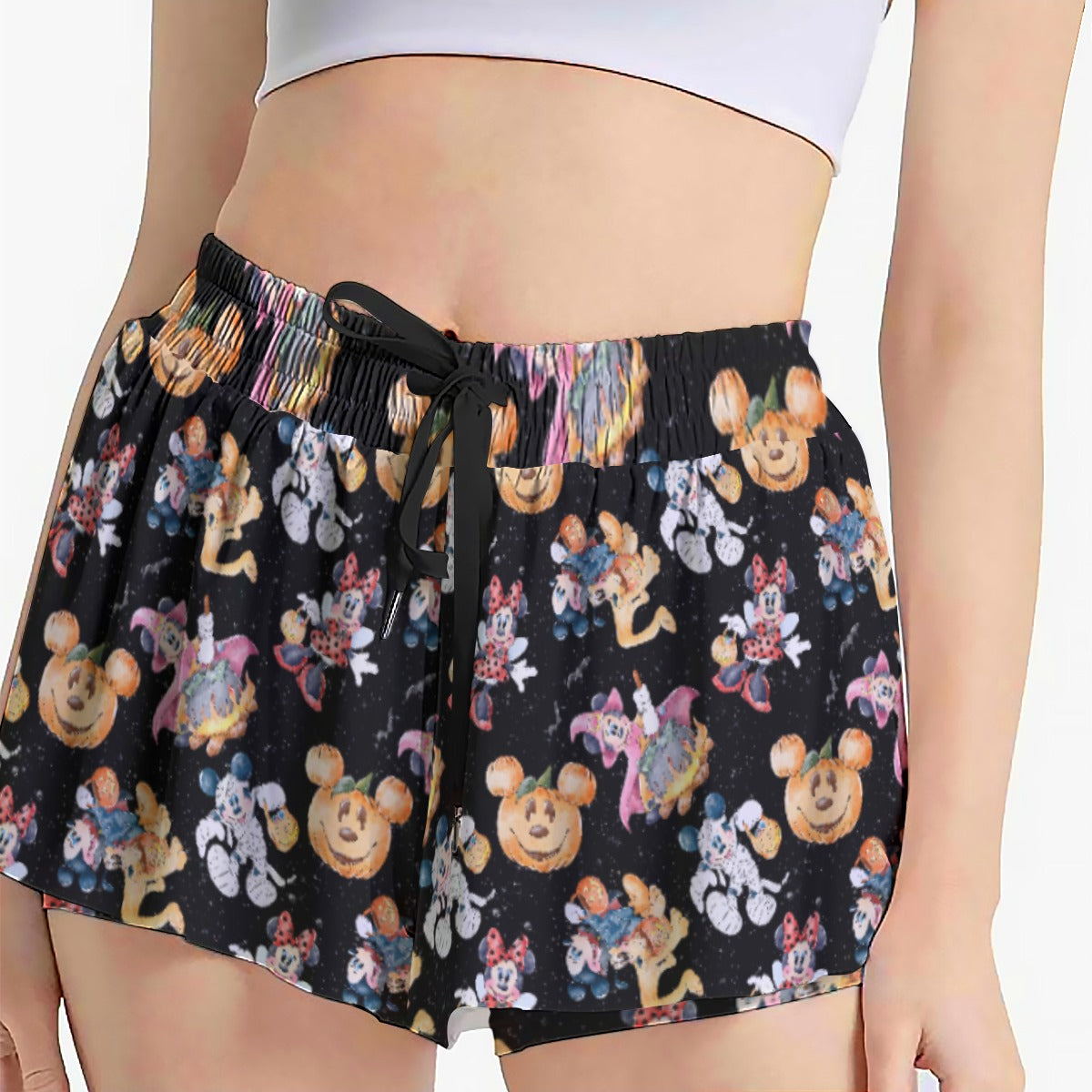 Mouse Friends Halloween Costumesumes - Women's Flowy Pocket Shorts