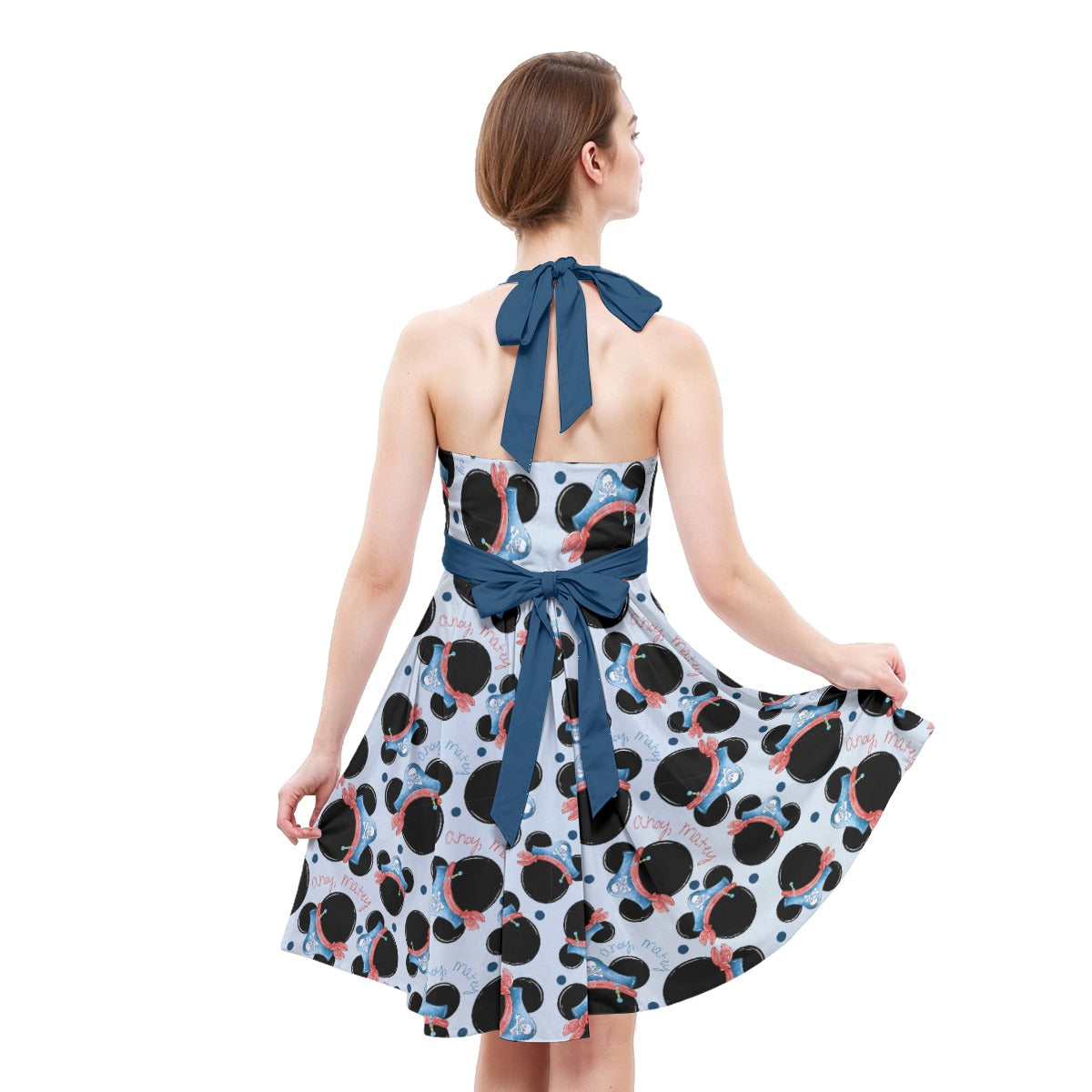 Pirate Life Adventure - Women's Halter Vintage Pocket Dress