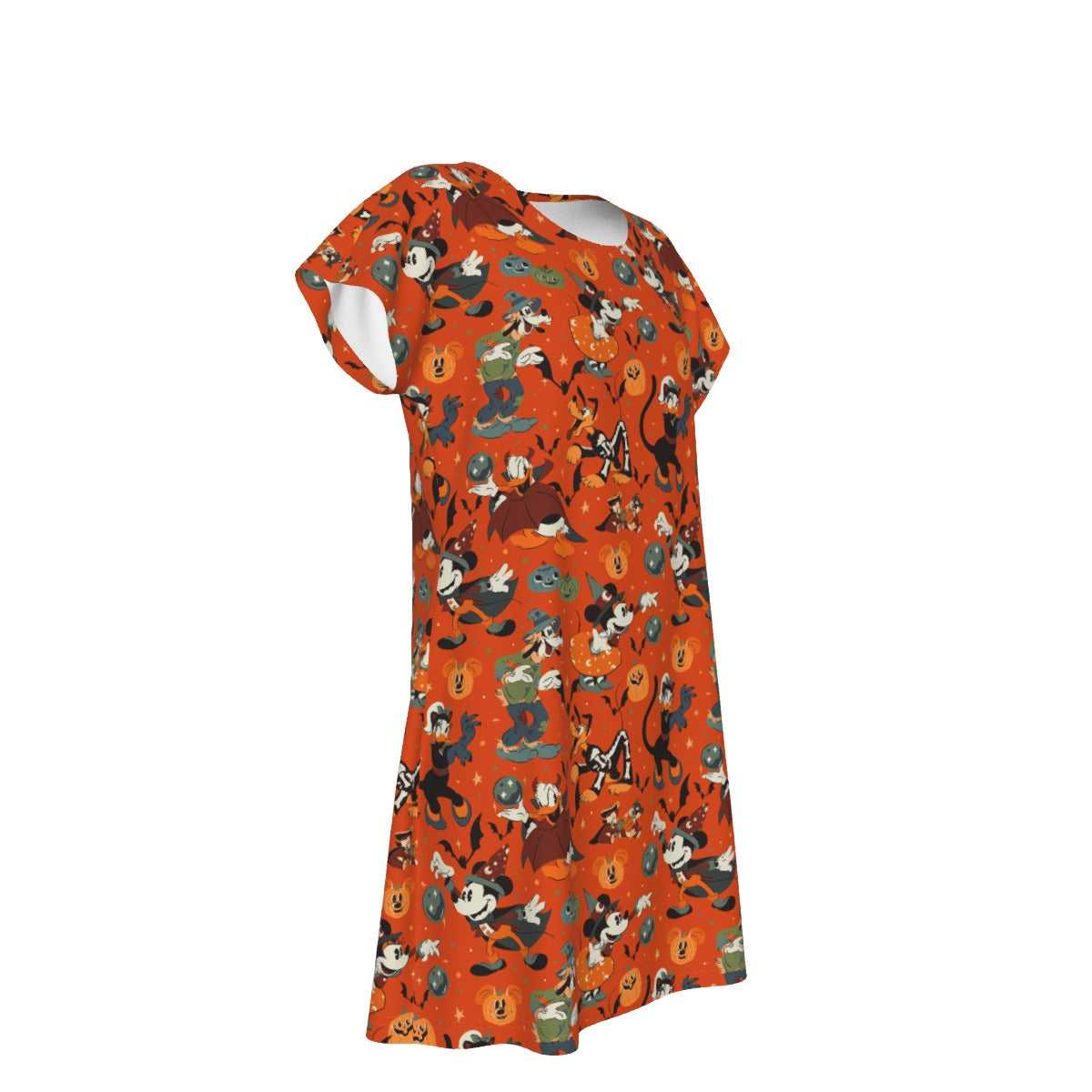Vintage Halloween Parade - Women's T-Shirt Dress