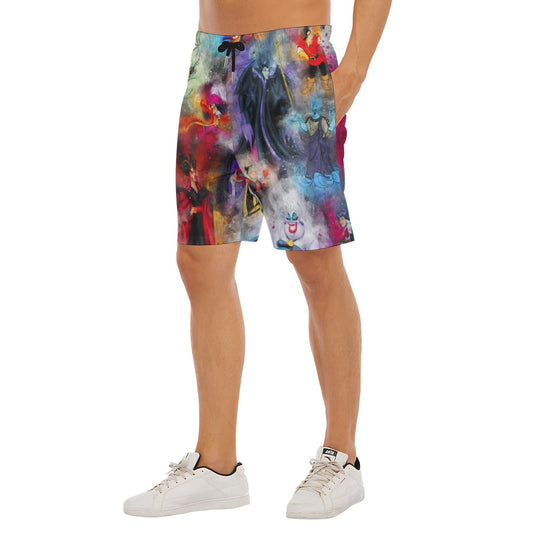 Watercolor Villains - Men’s Pocket Beach Shorts