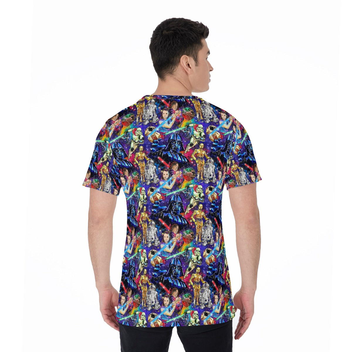 Galaxy Saga - Men's Short Sleeve T-Shirt