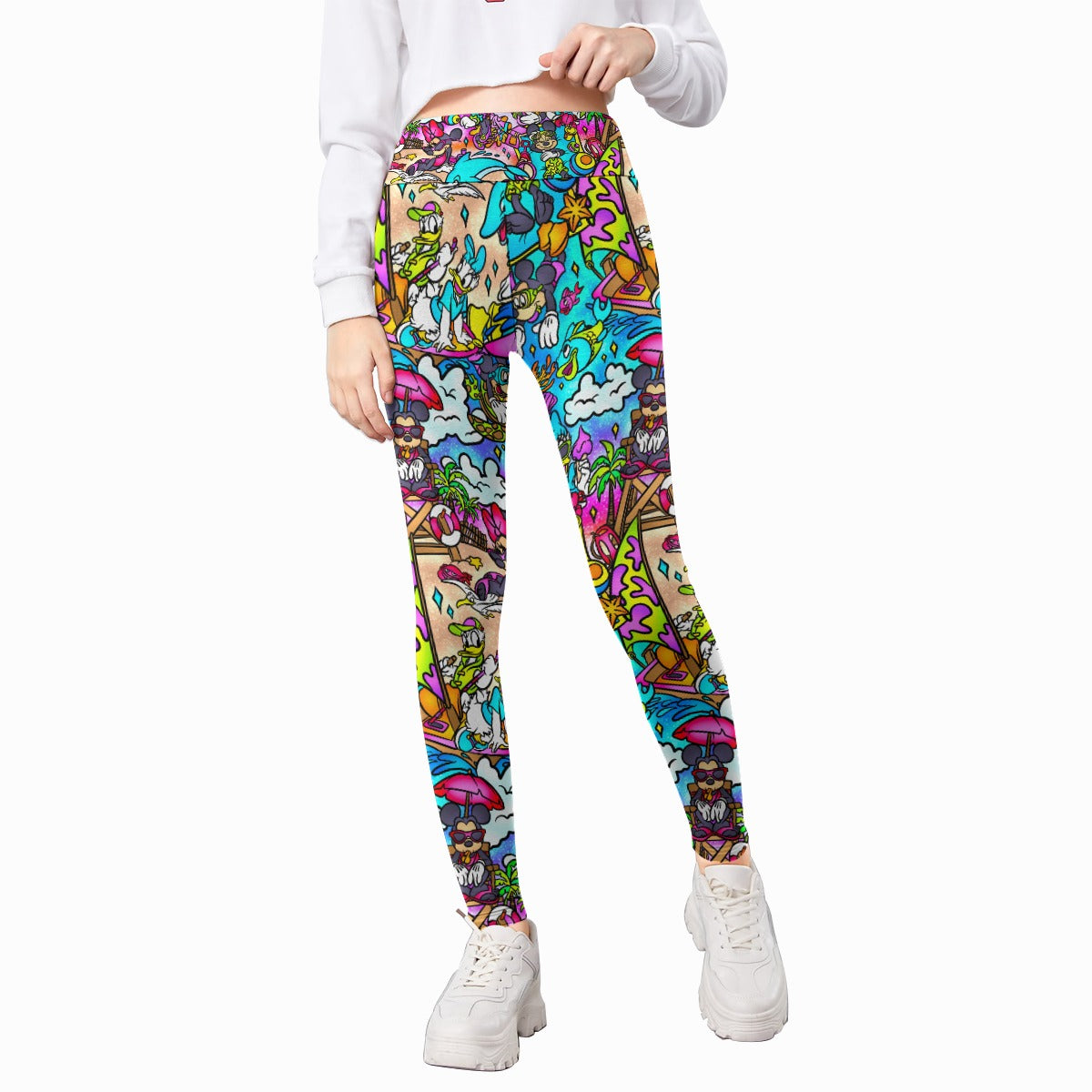 Island Beach Bash - Kid's Leggings