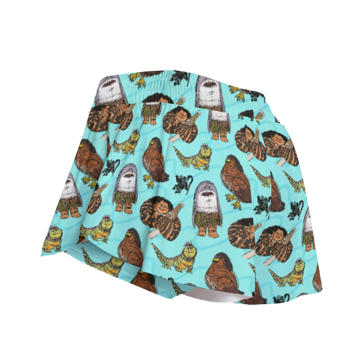 Moana's Maui - Women's Flowy Pocket Shorts