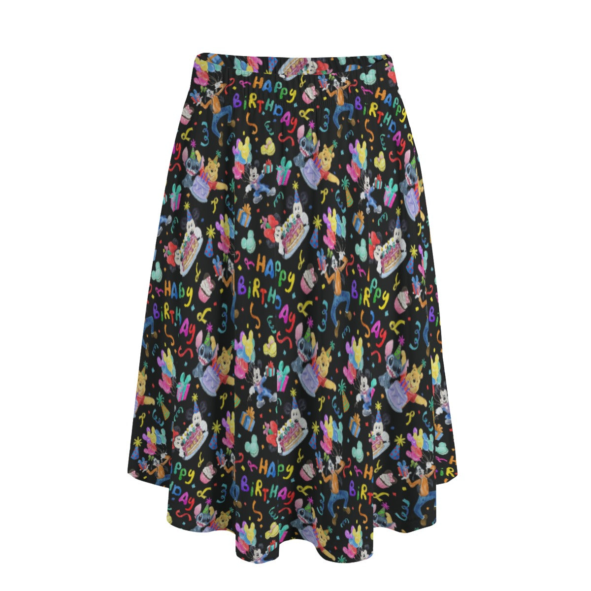 Happy Birthday Celebration - Women’s Pocket Midi Skirt