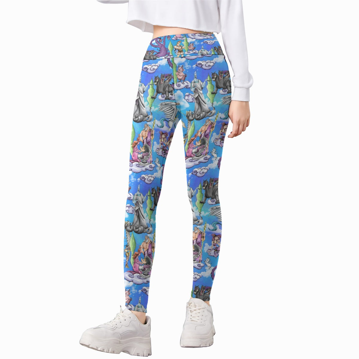 Mythic Hero Chaos Clouds - Kid's Leggings