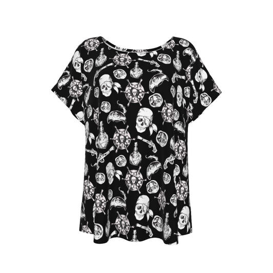 A Pirate Life - Women’s Relaxed Fit Scoop Tee