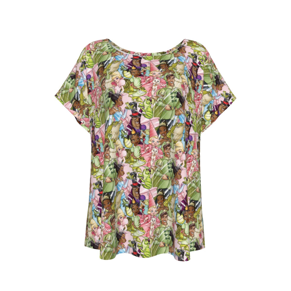 Bayou Royal Sketchched - Women’s Relaxed Fit Scoop Tee