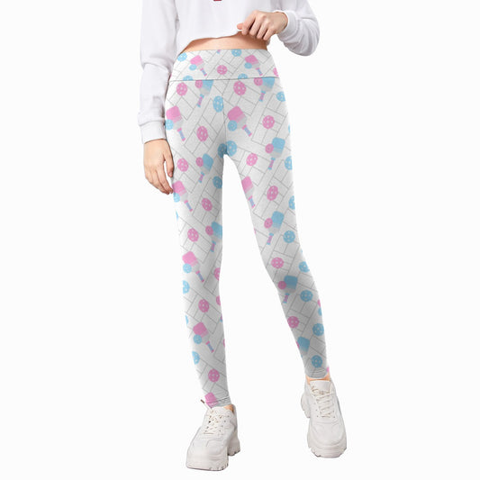 Pickleball Court Spin - Kid's Leggings