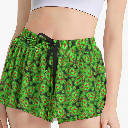 Just One Bite - Women's Flowy Pocket Shorts