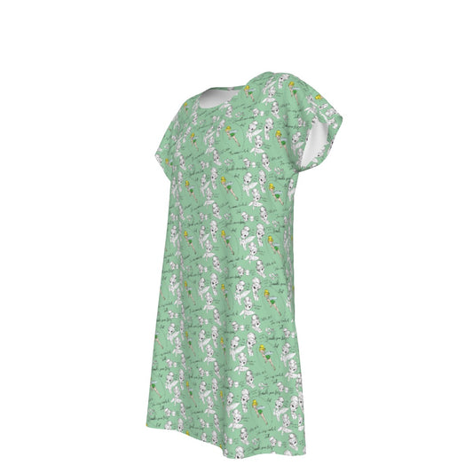 Drawing Pixie Fairy - Women's T-Shirt Dress