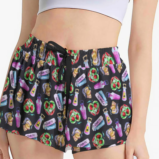 Pick Your Poison - Women's Flowy Pocket Shorts