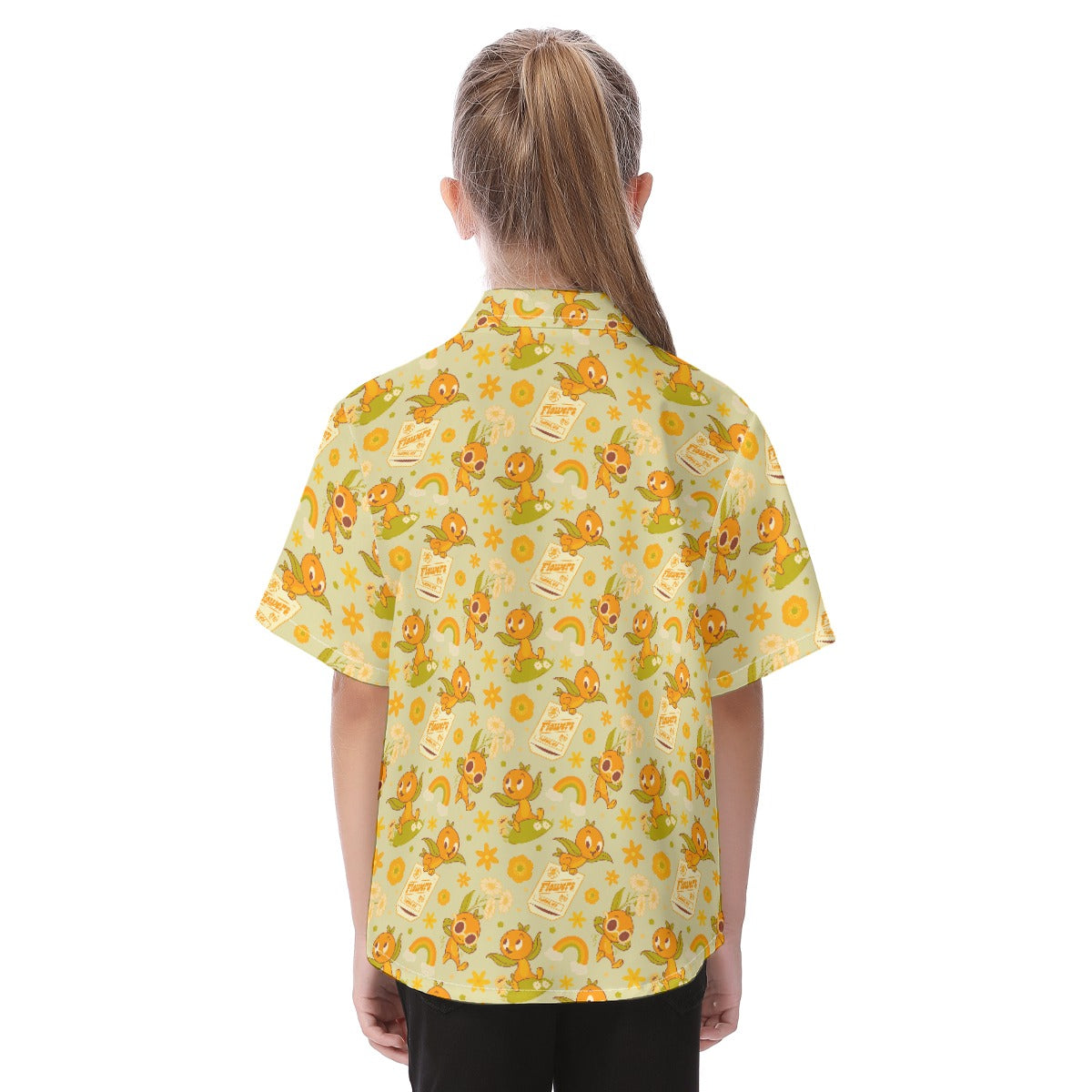 Vintage Citrus Garden - Kid's Hawaiian Button Up Shirt