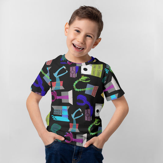 Andy’s Room Clouds - Kid’s Short Sleeve T-Shirt