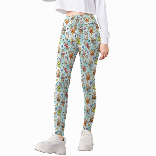Seven Helpers Sketch - Kid's Leggings