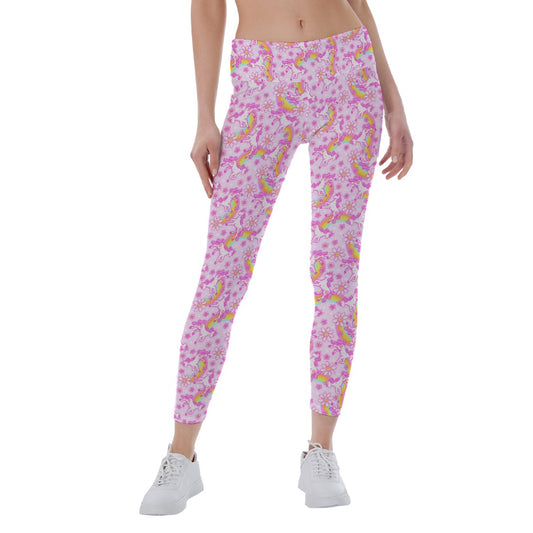 Unicorn Rainbows - Women's Yoga Leggings