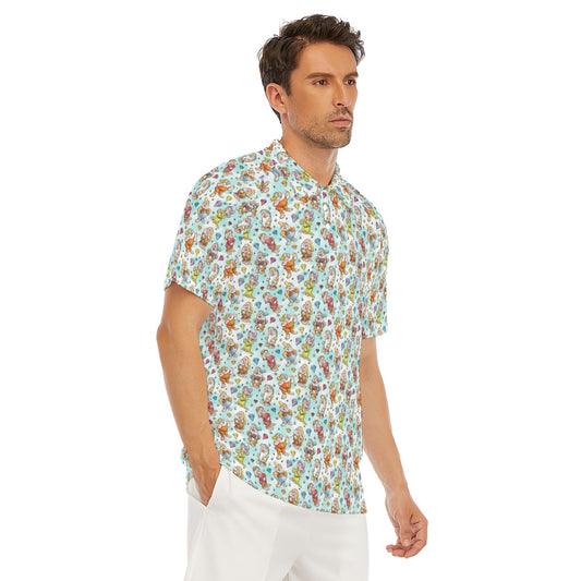 Seven Helpers Sketch - Men's Polo Shirt