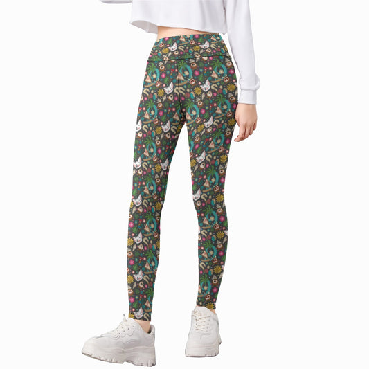 Polynesian Princess Icons - Kid's Leggings